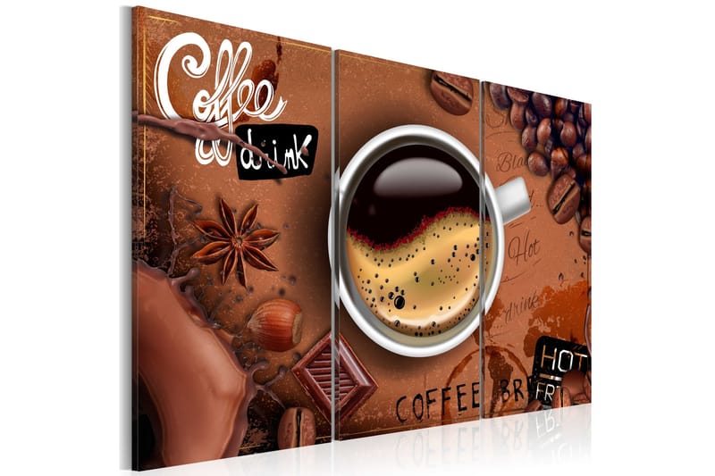 Tavla Cup Of Hot Coffee 90x60, Artgeist sp. z o. o.