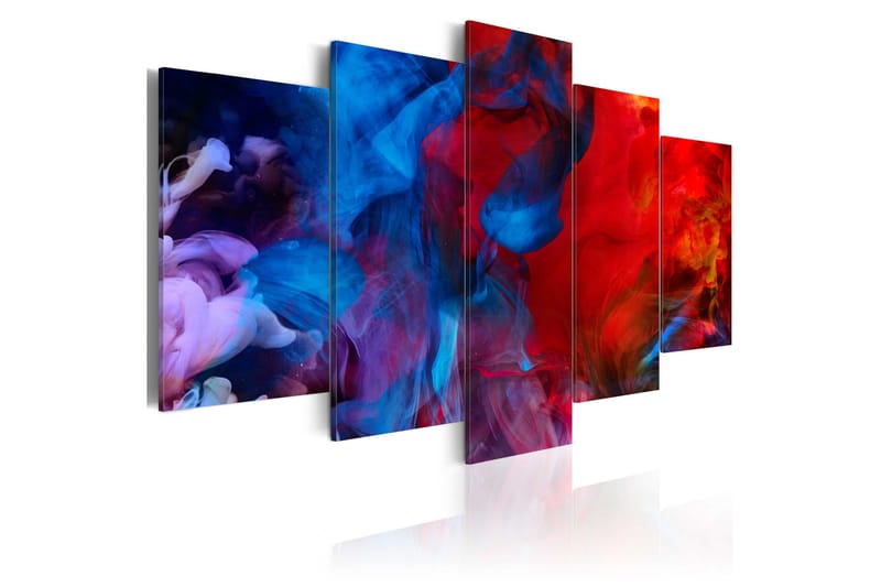 Tavla Dance Of Colourful Flames 200X100 Flerfärgad, Artgeist sp. z o. o.