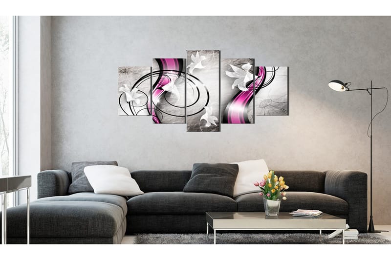 Tavla Dance Of Lily 200x100 - Artgeist sp. z o. o. - Inredning & dekor - Tavlor & konst - Canvastavla