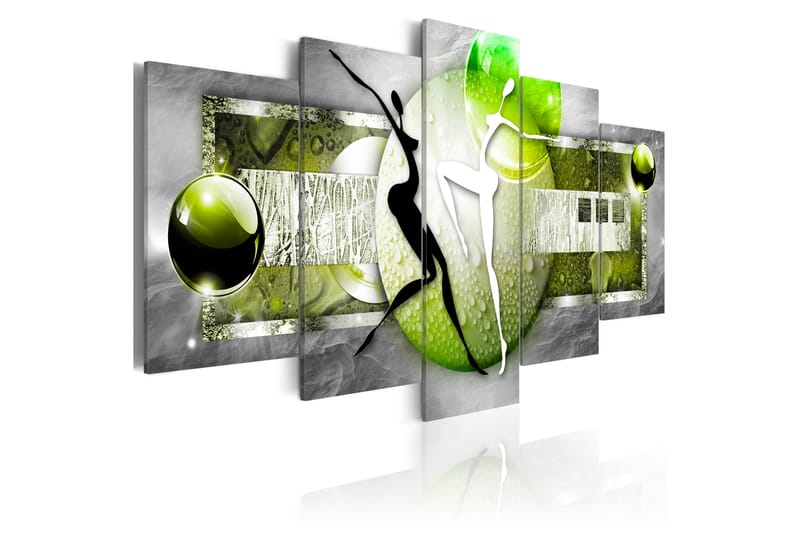 Tavla Dance Of Nature 100X50 Vit - Artgeist sp. z o. o. - Inredning & dekor - Tavlor & konst - Canvastavla