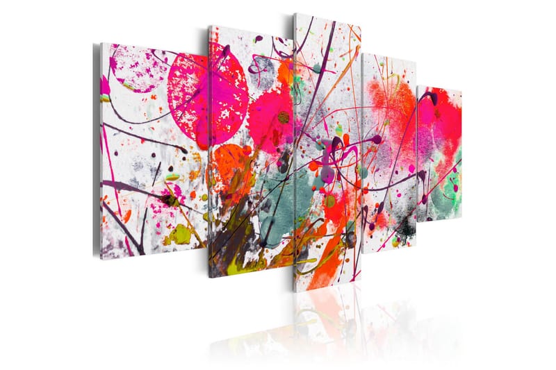 Tavla Dance Of Red 200x100, Artgeist sp. z o. o.