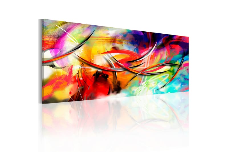 Tavla Dance Of The Rainbow 120X40 Flerfärgad - Artgeist sp. z o. o. - Inredning & dekor - Tavlor & konst - Canvastavla