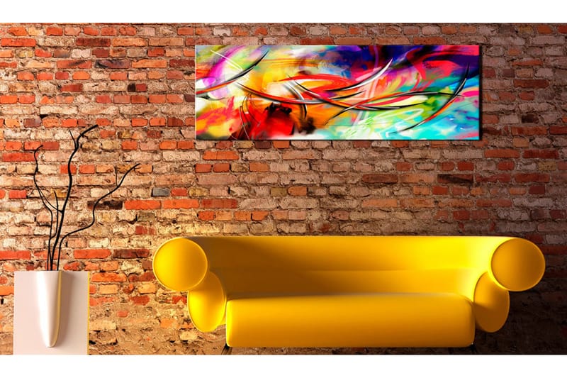Tavla Dance Of The Rainbow 150x50 - Artgeist sp. z o. o. - Inredning & dekor - Tavlor & konst - Canvastavla