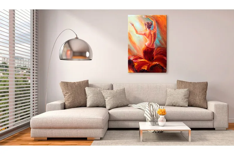 Tavla Dancer of Fire 80x120, Artgeist sp. z o. o.
