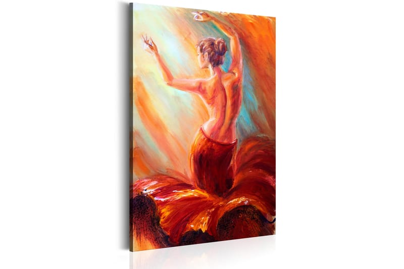 Tavla Dancer of Fire 80x120 - Artgeist sp. z o. o. - Inredning & dekor - Tavlor & konst - Canvastavla