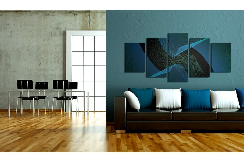 Tavla Dark Abstraction 100x50 - Artgeist sp. z o. o. - Inredning & dekor - Tavlor & konst - Canvastavla
