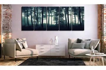 Tavla Dark Forest 5 Parts Narrow 200x80 - Artgeist sp. z o. o. - Inredning & dekor - Tavlor & konst - Canvastavla