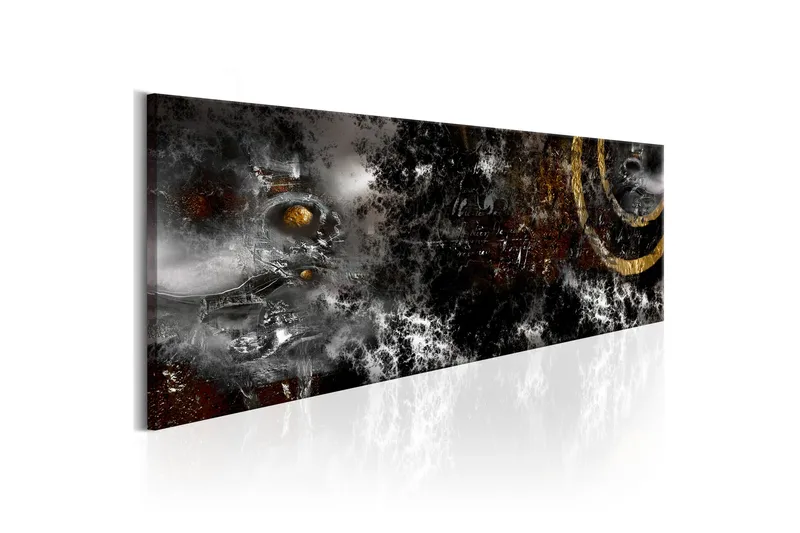 Tavla Dark Moon 120X40 Flerfärgad|Grå, Artgeist sp. z o. o.