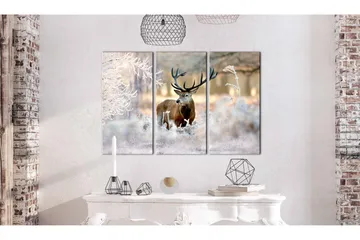Tavla Deer In The Cold 90x60 - Artgeist sp. z o. o. - Inredning & dekor - Tavlor & konst - Canvastavla