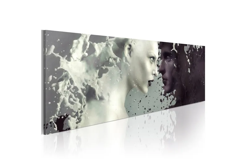 Tavla Demons in your eyes... 120x40 - Inredning & dekor - Tavlor & konst - Canvastavla