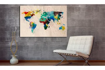 Tavla Den värld av färger 120x80 - Artgeist sp. z o. o. - Inredning & dekor - Tavlor & konst - Canvastavla
