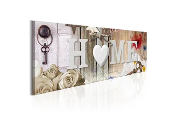 Tavla Domestic Chronicle 135x45 - Artgeist sp. z o. o. - Inredning & dekor - Tavlor & konst - Canvastavla