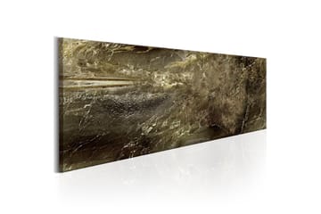 Tavla Dragon Fortress 150X50 Grå|Beige Abstrakt
