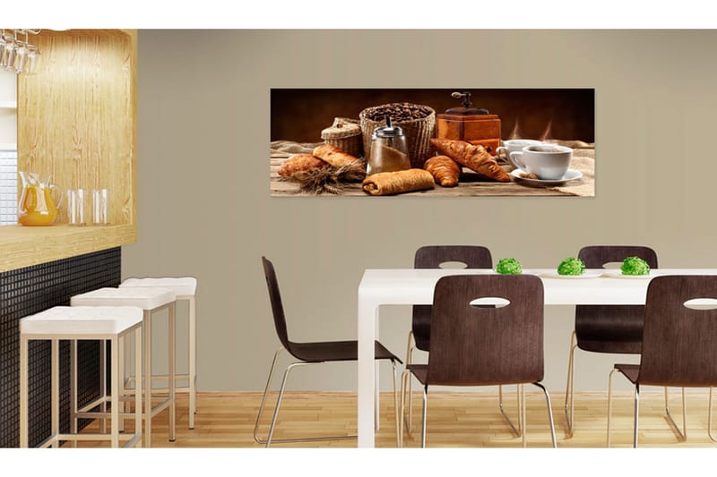 Tavla Dream Breakfast 150X50 Brun Stilleben - Artgeist sp. z o. o. - Inredning & dekor - Tavlor & konst - Canvastavla