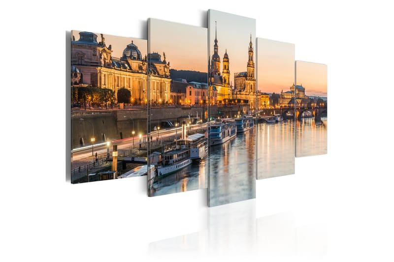 Tavla Dresden Germany 200X100 Flerfärgad, Artgeist sp. z o. o.