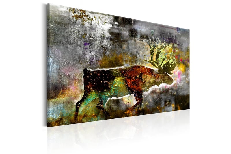 Tavla Emerald Caribou 60x40 cm - Inredning & dekor - Tavlor & konst - Canvastavla
