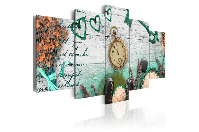 Tavla Emerald Composition 100x50, Artgeist sp. z o. o.