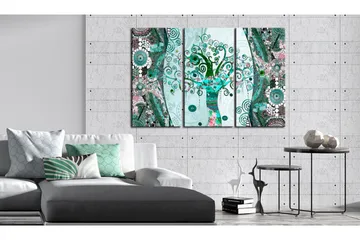 Tavla Emerald Tree 120x80 - Artgeist sp. z o. o. - Inredning & dekor - Tavlor & konst - Canvastavla