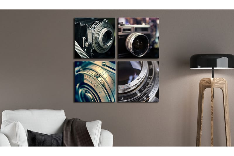 Tavla Enchant The Time 40X40 Flerfärgad - Artgeist sp. z o. o. - Inredning & dekor - Tavlor & konst - Canvastavla