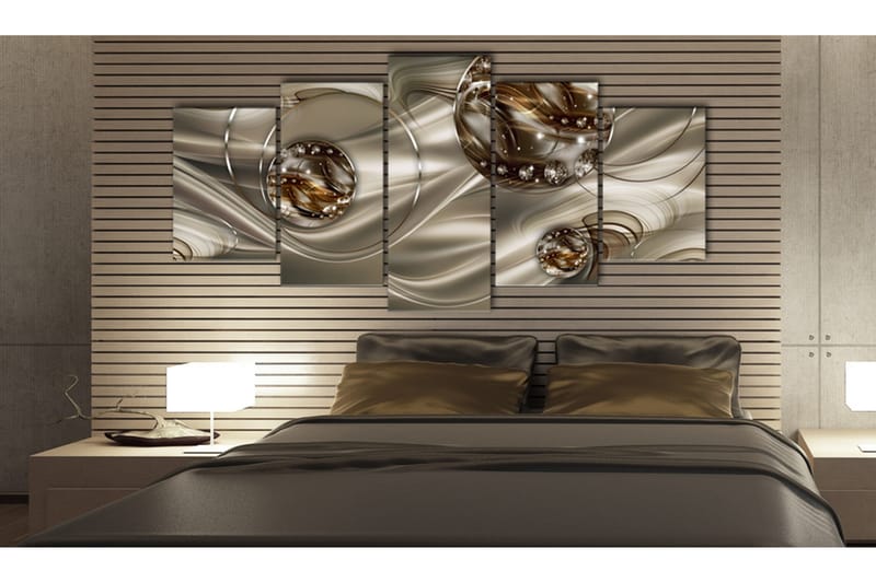 Tavla Enchanted Bronze 200x100 - Artgeist sp. z o. o. - Inredning & dekor - Tavlor & konst - Canvastavla