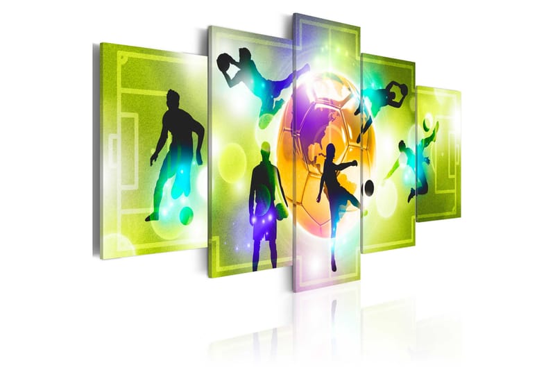 Tavla Energy Of The Game 100x50, Artgeist sp. z o. o.