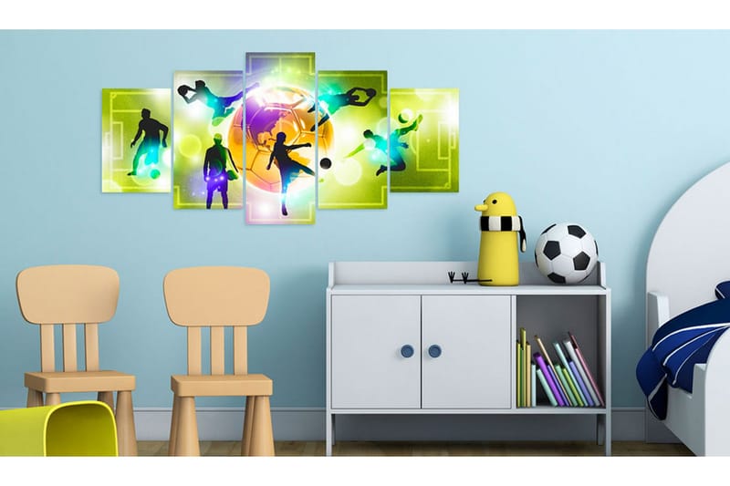 Tavla Energy Of The Game 200x100 - Artgeist sp. z o. o. - Inredning & dekor - Tavlor & konst - Canvastavla