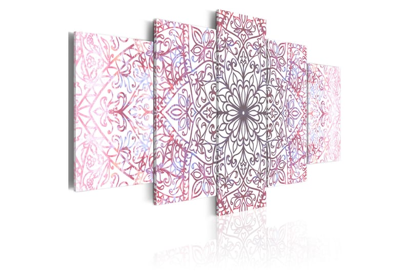 Tavla Ethnic Perfection 100X50 Röd|Flerfärgad, Artgeist sp. z o. o.