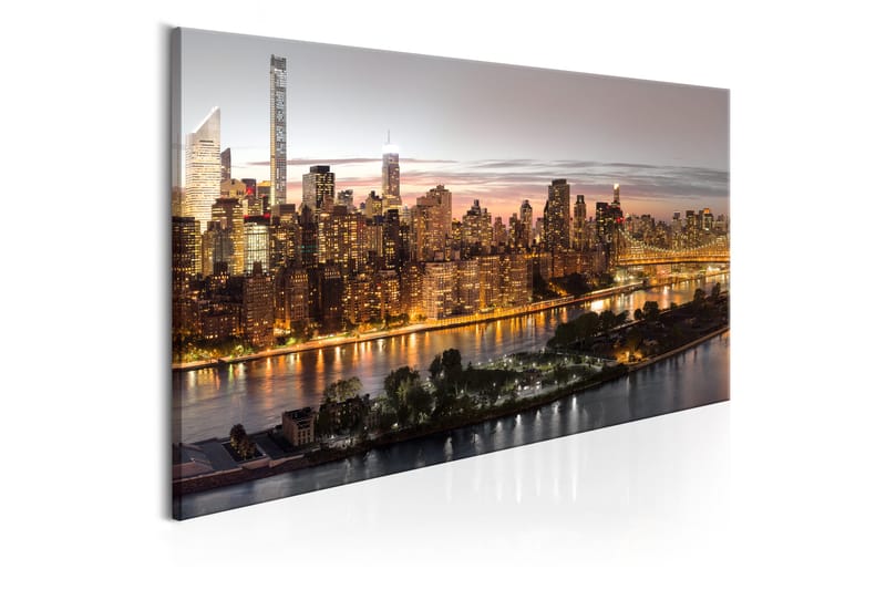 TAVLA Evening Manhattan 120x60 - Artgeist sp. z o. o. - Inredning & dekor - Tavlor & konst - Canvastavla