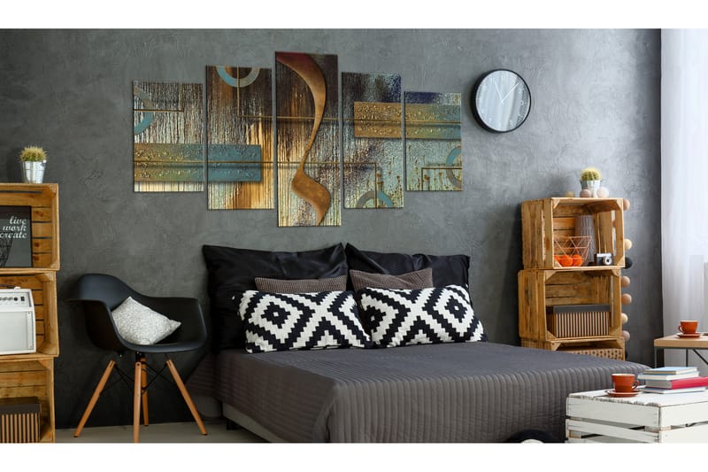 Tavla Exotic Note 100X50 Flerf ärgad - Artgeist sp. z o. o. - Inredning & dekor - Tavlor & konst - Canvastavla