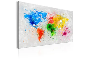 Tavla Expressionism of the World 90x60 - Artgeist sp. z o. o. - Inredning & dekor - Tavlor & konst - Canvastavla