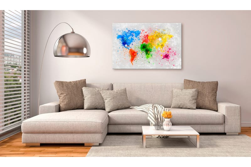 Tavla Expressionism of the World 90x60, Artgeist sp. z o. o.