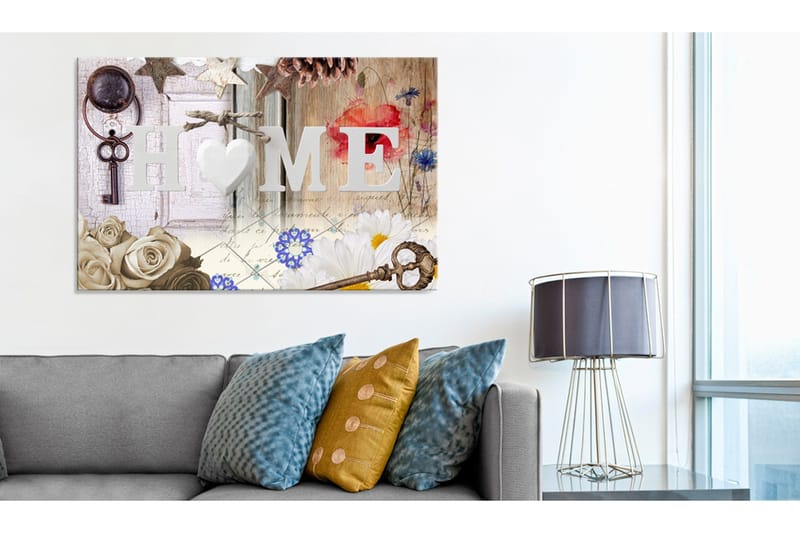 TAVLA Extraordinary Home 120x80, Artgeist sp. z o. o.