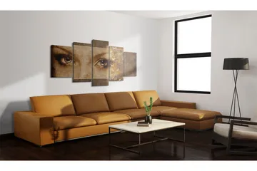 Tavla Eyes Like Butterflies 100x50 - Artgeist sp. z o. o. - Inredning & dekor - Tavlor & konst - Canvastavla