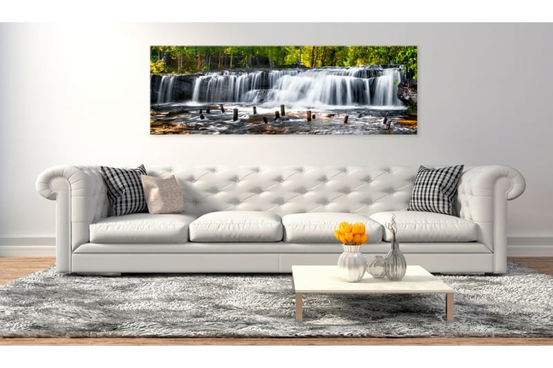 Tavla Fairytale Waterfall 135x45 - Artgeist sp. z o. o. - Inredning & dekor - Tavlor & konst - Canvastavla