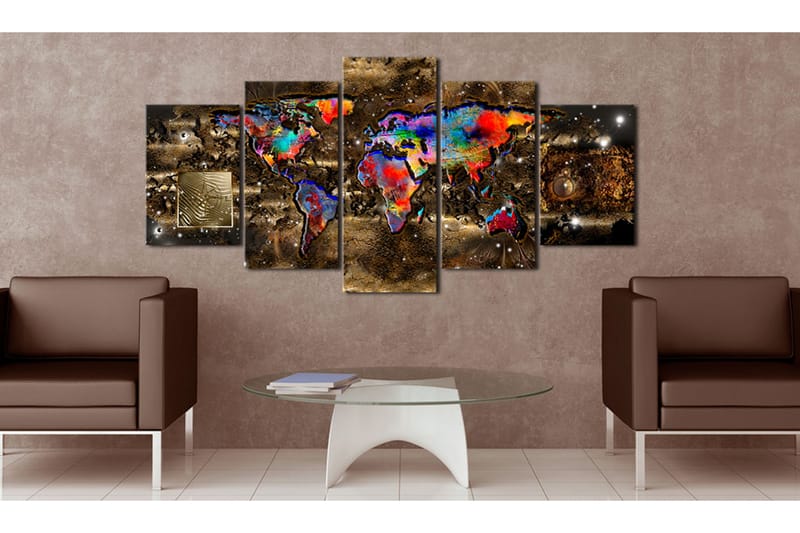 Tavla Fantasy World 100X50 Flerfärgad - Artgeist sp. z o. o. - Inredning & dekor - Tavlor & konst - Canvastavla