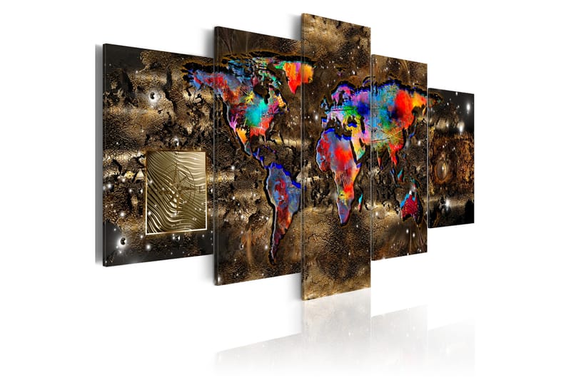 Tavla Fantasy World 100X50 Flerfärgad - Artgeist sp. z o. o. - Inredning & dekor - Tavlor & konst - Canvastavla
