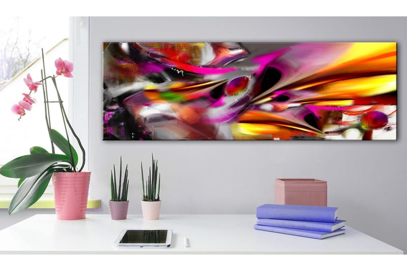 Tavla Fiery Expression 150x50 - Artgeist sp. z o. o. - Inredning & dekor - Tavlor & konst - Canvastavla