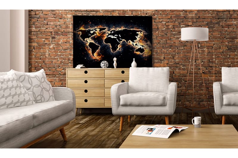 Tavla Fiery World 90x60, Artgeist sp. z o. o.