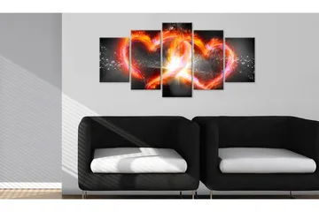 Tavla Flame Of Love 100x50 - Artgeist sp. z o. o. - Inredning & dekor - Tavlor & konst - Canvastavla