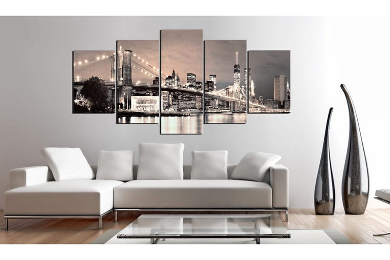 Tavla Flash Of Hope 200X100 Vit - Artgeist sp. z o. o. - Inredning & dekor - Tavlor & konst - Canvastavla