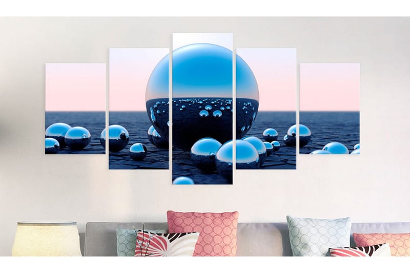 Tavla Floating Balls 200x100 - Artgeist sp. z o. o. - Inredning & dekor - Tavlor & konst - Canvastavla