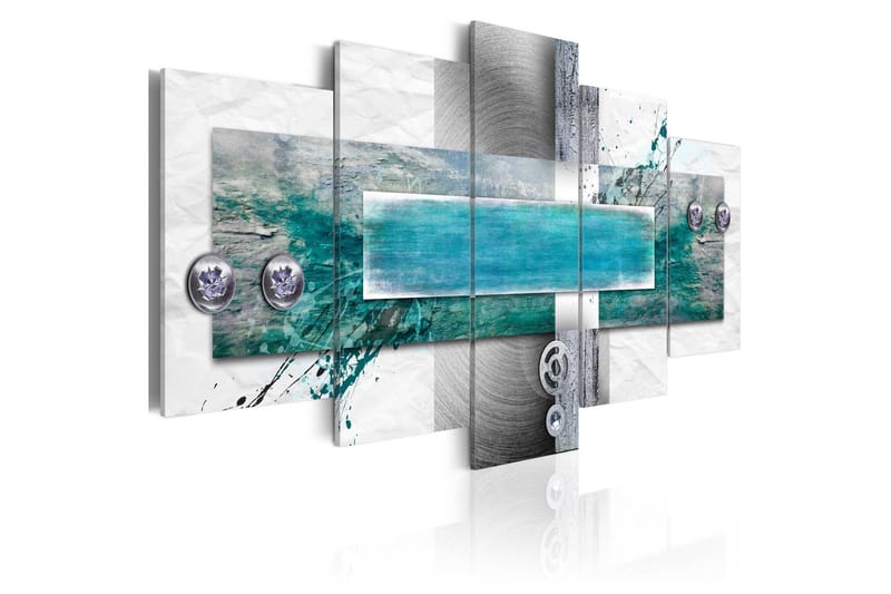 Tavla Flood Tide 100X50 Vit, Artgeist sp. z o. o.