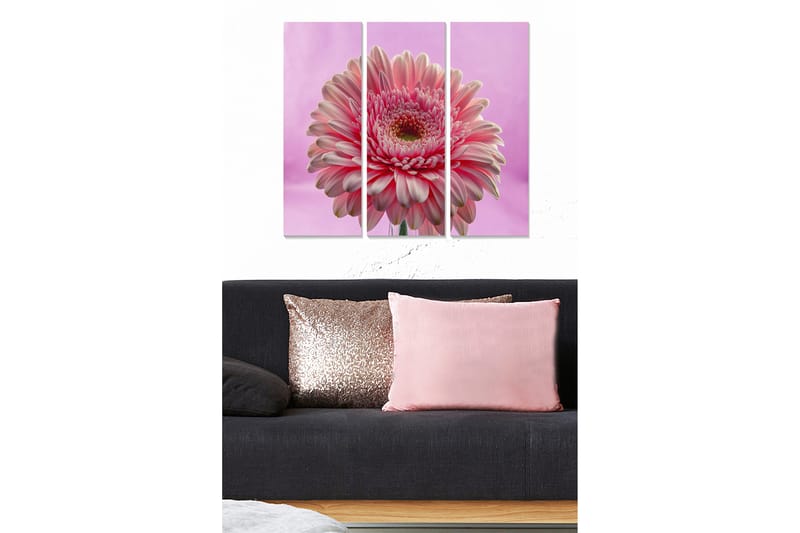 Tavla Floral 3-Pack Flerfärgad 20X50 Cm - 20x50 cm - Inredning & dekor - Tavlor & konst - Canvastavla