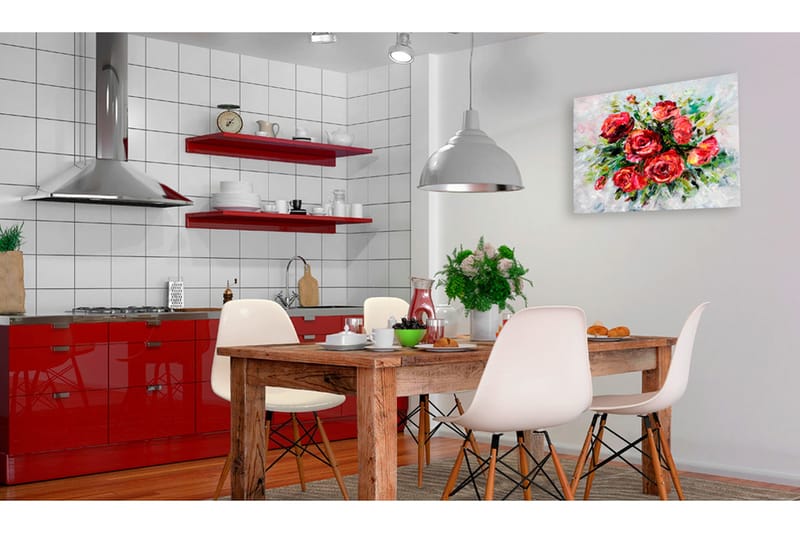 Tavla Flowers of Love 120x80, Artgeist sp. z o. o.