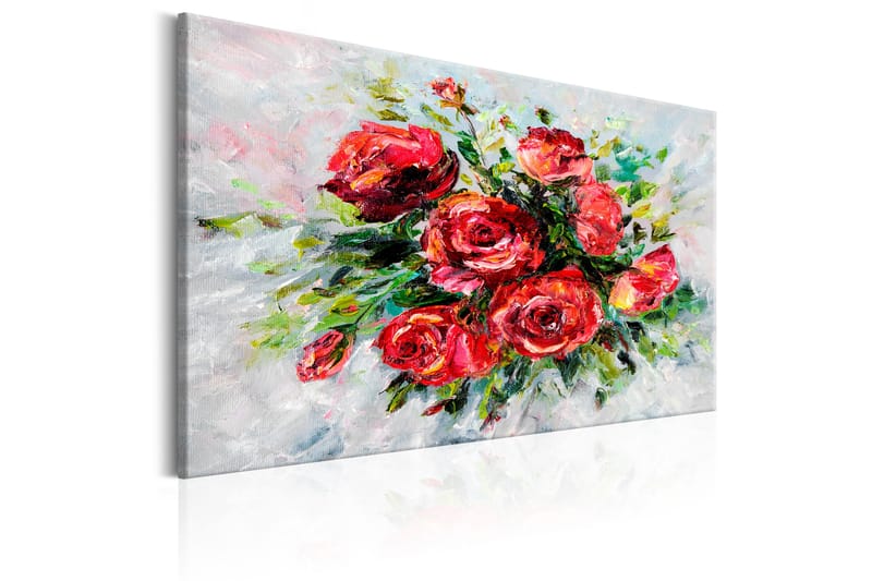 TAVLA Flowers of Love 90x60 - Artgeist sp. z o. o. - Inredning & dekor - Tavlor & konst - Canvastavla