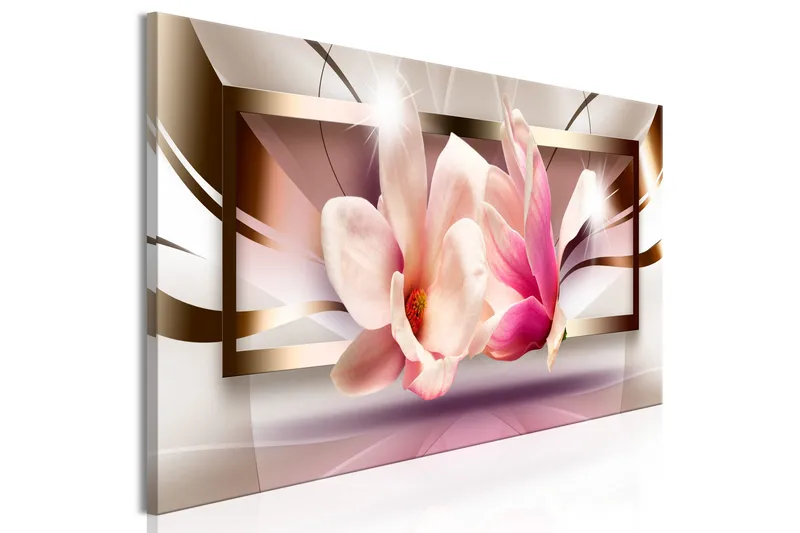 Tavla Flowers outside the Frame (1 Part) Narrow 150x50 - Artgeist sp. z o. o. - Inredning & dekor - Tavlor & konst - Canvastavla