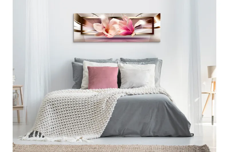 Tavla Flowers outside the Frame (1 Part) Narrow 150x50, Artgeist sp. z o. o.