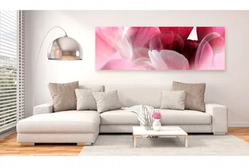 Tavla Flowers Pink Tulips 135x45 - Artgeist sp. z o. o. - Inredning & dekor - Tavlor & konst - Canvastavla