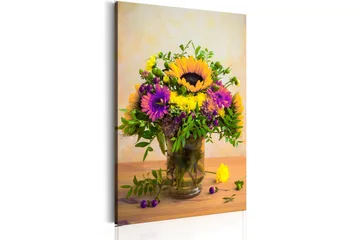 Tavla Flowery Charm 80x120 - Artgeist sp. z o. o. - Inredning & dekor - Tavlor & konst - Canvastavla