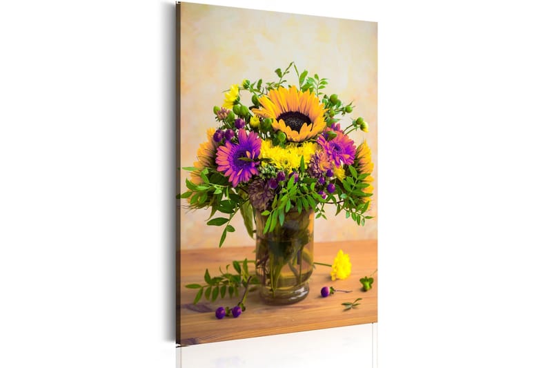 Tavla Flowery Charm 80x120 - Artgeist sp. z o. o. - Inredning & dekor - Tavlor & konst - Canvastavla